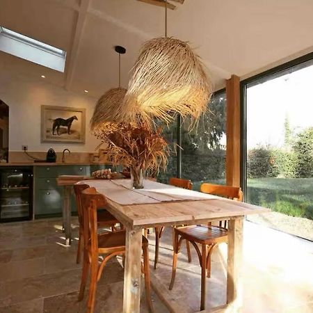 Cottage Normand Avec Sa Grande Piscine Chauffee Toute L Annee Sur Parc Arbore Et Clos En Plein Coeur De La Campagne Adapte Aux Kids Et Dog Friendly Saint-Antonin-de-Sommaire Buitenkant foto