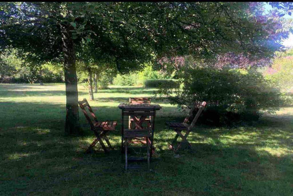 Cottage Normand Avec Sa Grande Piscine Chauffee Toute L Annee Sur Parc Arbore Et Clos En Plein Coeur De La Campagne Adapte Aux Kids Et Dog Friendly Saint-Antonin-de-Sommaire Buitenkant foto