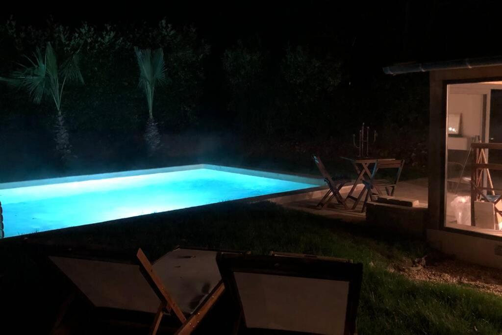 Cottage Normand Avec Sa Grande Piscine Chauffee Toute L Annee Sur Parc Arbore Et Clos En Plein Coeur De La Campagne Adapte Aux Kids Et Dog Friendly Saint-Antonin-de-Sommaire Buitenkant foto