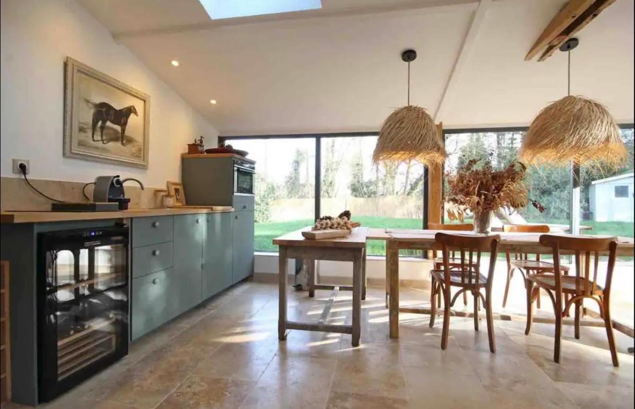 Cottage Normand Avec Sa Grande Piscine Chauffee Toute L Annee Sur Parc Arbore Et Clos En Plein Coeur De La Campagne Adapte Aux Kids Et Dog Friendly Saint-Antonin-de-Sommaire Buitenkant foto